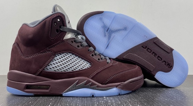 Air Jordan 5 Retro V Burgundy [Cheap Jordans Shoes 5 6]